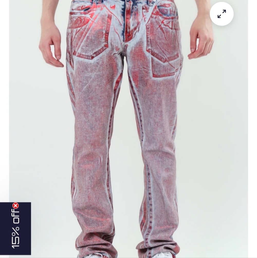 Armor Foil Wash Jeans - Picture 9 of 10